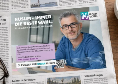 Beratung zur Implementierung einer neuen Unternehmenssparte für Stadtwerke Husum